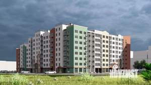 2-к квартира, строящийся дом, 57м2, 8/8 этаж