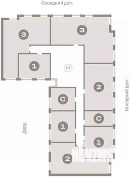 3-к квартира, вторичка, 83м2, 3/9 этаж