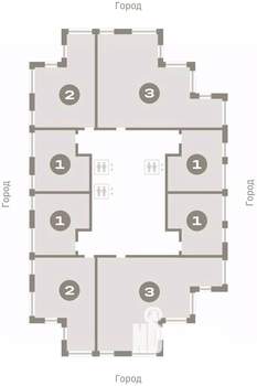 1-к квартира, вторичка, 34м2, 19/25 этаж