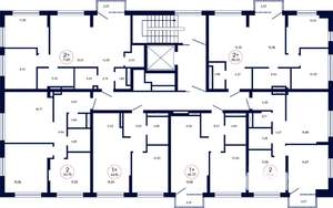 2-к квартира, вторичка, 59м2, 4/17 этаж
