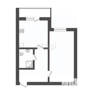 1-к квартира, вторичка, 29м2, 10/10 этаж