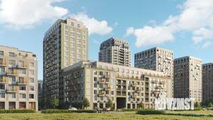 2-к квартира, вторичка, 75м2, 6/17 этаж