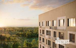 1-к квартира, строящийся дом, 24м2, 3/25 этаж