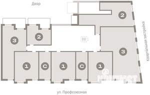 1-к квартира, вторичка, 51м2, 2/10 этаж