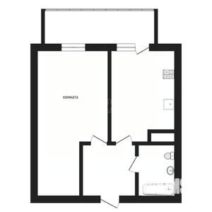1-к квартира, вторичка, 36м2, 19/19 этаж