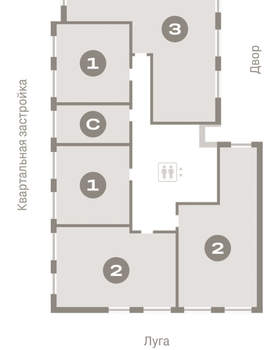 3-к квартира, вторичка, 86м2, 4/17 этаж