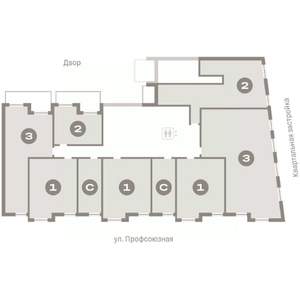 1-к квартира, вторичка, 51м2, 2/10 этаж