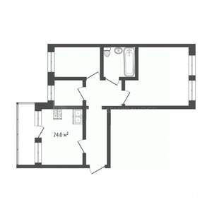 3-к квартира, вторичка, 94м2, 1/5 этаж