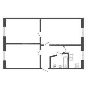 3-к квартира, вторичка, 60м2, 1/2 этаж
