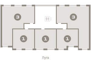 1-к квартира, вторичка, 37м2, 5/17 этаж