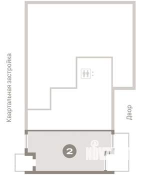2-к квартира, вторичка, 95м2, 1/8 этаж