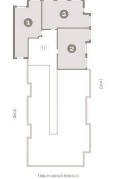 2-к квартира, вторичка, 117м2, 4/8 этаж