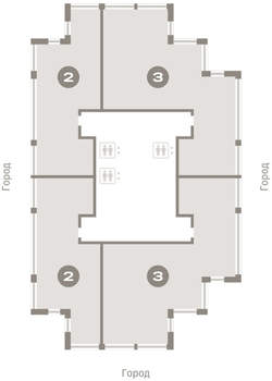 3-к квартира, вторичка, 130м2, 24/25 этаж
