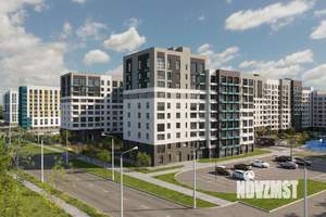 1-к квартира, строящийся дом, 51м2, 4/10 этаж