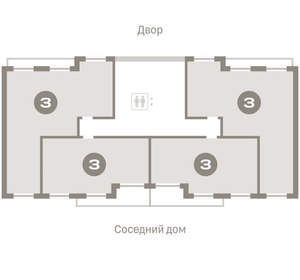 2-к квартира, вторичка, 80м2, 7/8 этаж
