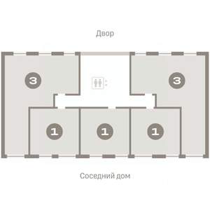 3-к квартира, вторичка, 85м2, 5/7 этаж