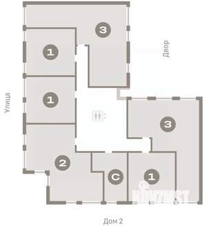 3-к квартира, вторичка, 88м2, 3/9 этаж