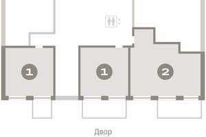 2-к квартира, вторичка, 95м2, 1/8 этаж