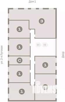 3-к квартира, вторичка, 129м2, 4/16 этаж