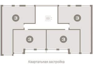 3-к квартира, вторичка, 111м2, 7/9 этаж