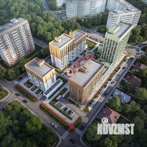 2-к квартира, строящийся дом, 56м2, 6/14 этаж
