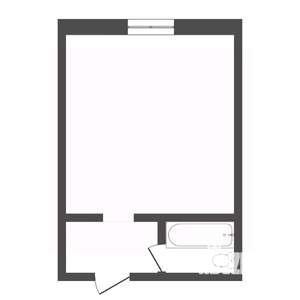 1-к квартира, вторичка, 12м2, 6/8 этаж