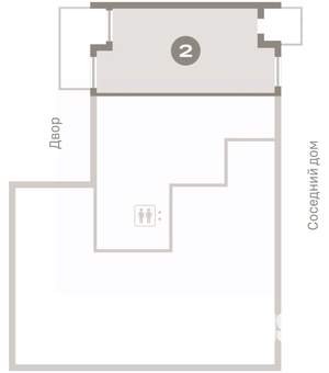 2-к квартира, вторичка, 97м2, 1/7 этаж