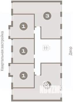 3-к квартира, вторичка, 82м2, 5/10 этаж