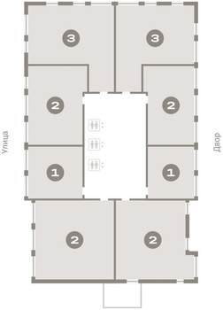 3-к квартира, вторичка, 82м2, 9/25 этаж