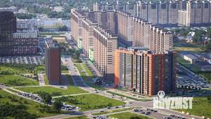 1-к квартира, строящийся дом, 41м2, 15/18 этаж
