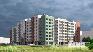 1-к квартира, строящийся дом, 36м2, 4/8 этаж