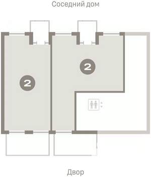 2-к квартира, вторичка, 115м2, 1/9 этаж