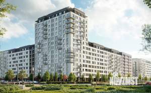 1-к квартира, вторичка, 41м2, 4/9 этаж
