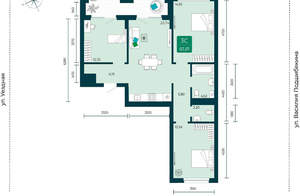 3-к квартира, вторичка, 83м2, 9/7 этаж