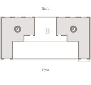 3-к квартира, вторичка, 80м2, 7/17 этаж
