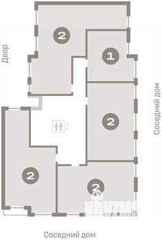 2-к квартира, вторичка, 91м2, 6/7 этаж