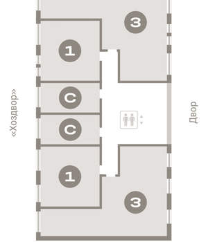 Студия квартира, вторичка, 20м2, 5/17 этаж