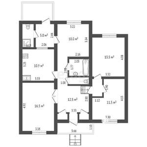 4-к квартира, вторичка, 77м2, 1/1 этаж