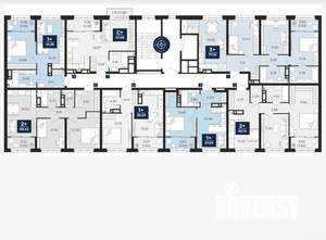 2-к квартира, вторичка, 58м2, 9/9 этаж