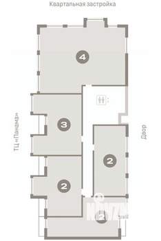 2-к квартира, вторичка, 84м2, 8/8 этаж