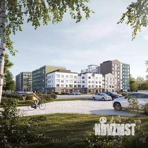 2-к квартира, строящийся дом, 56м2, 2/8 этаж