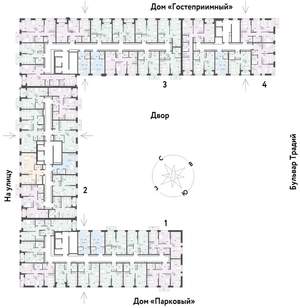 2-к квартира, вторичка, 39м2, 6/15 этаж