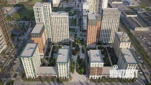 1-к квартира, вторичка, 53м2, 5/24 этаж