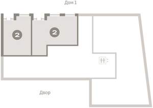 2-к квартира, вторичка, 133м2, 1/8 этаж