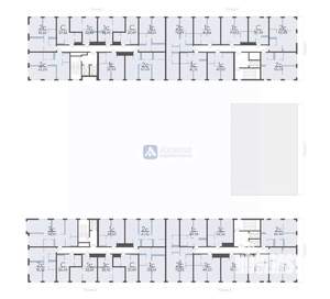 2-к квартира, вторичка, 51м2, 17/17 этаж