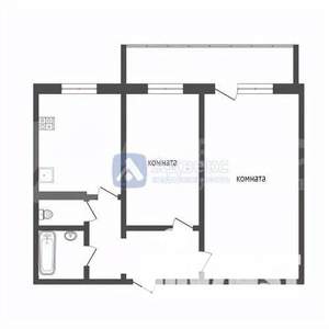 2-к квартира, вторичка, 59м2, 5/9 этаж