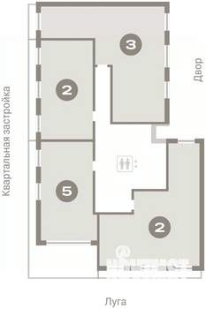 3-к квартира, вторичка, 87м2, 7/7 этаж