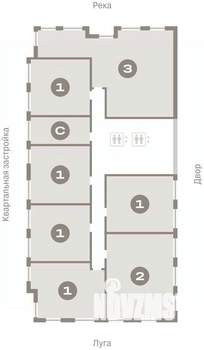 3-к квартира, вторичка, 110м2, 16/17 этаж