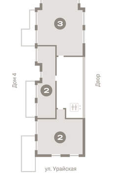 2-к квартира, вторичка, 112м2, 8/8 этаж