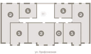 1-к квартира, вторичка, 35м2, 7/10 этаж